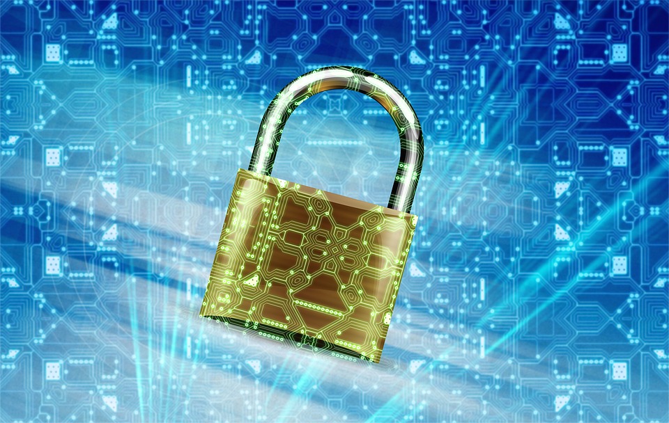 Online security padlock
