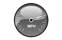 Icon of a speedometer